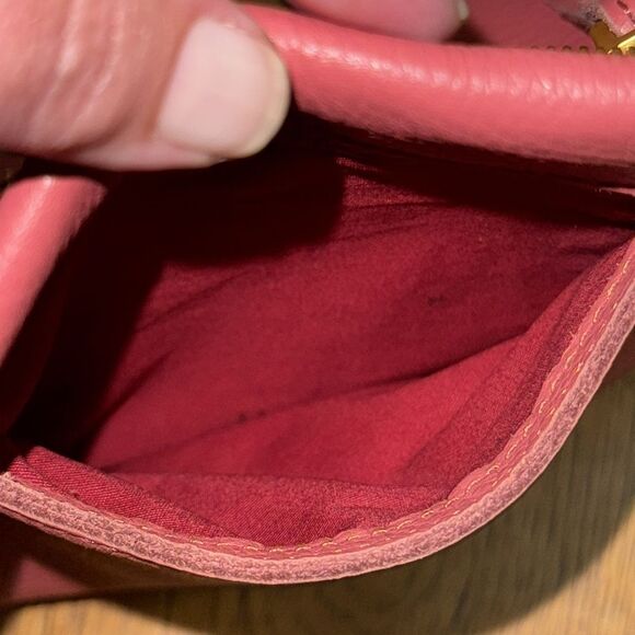 RARE HAMMITT SMALL TONY STAMPED SEASON EXCLUSIVE LTD DROP CROSSBODY ROUGE PINK - Picture 9 of 16